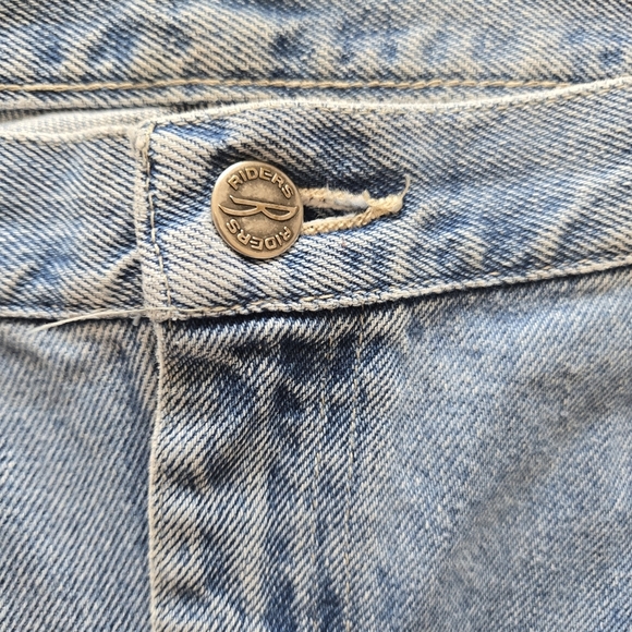 VTG Riders Denim Womens Straight Leg Blue Jeans - Picture 3 of 11